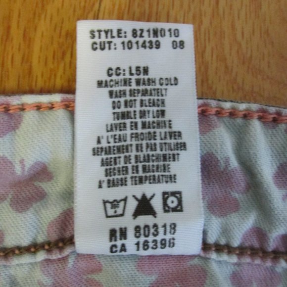 LUCKY BRAND WOMEN'S SIZE 10 X 31 JEANS MED BLUE SLUB DENIM CLASSIC RISE BOOT CUT - Picture 9 of 12